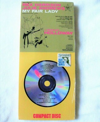 MY FAIR LADY LIMITED & RARE BROADWAY RECORDING LONGBOX CD PROMO BEST VALUE BOX
