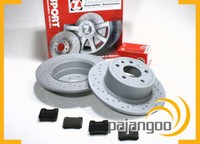 FüR Saab 9-3 - Zimmermann Sport Bremsscheiben Gelocht BremsbeläGe FüR Hinten