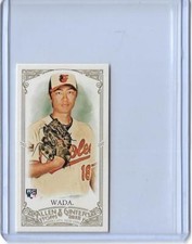 RARE 2012 ALLEN & GINTER TSUYOSHI WADA NO NUMBER # MINI ROOKIE CARD RC ~ /50