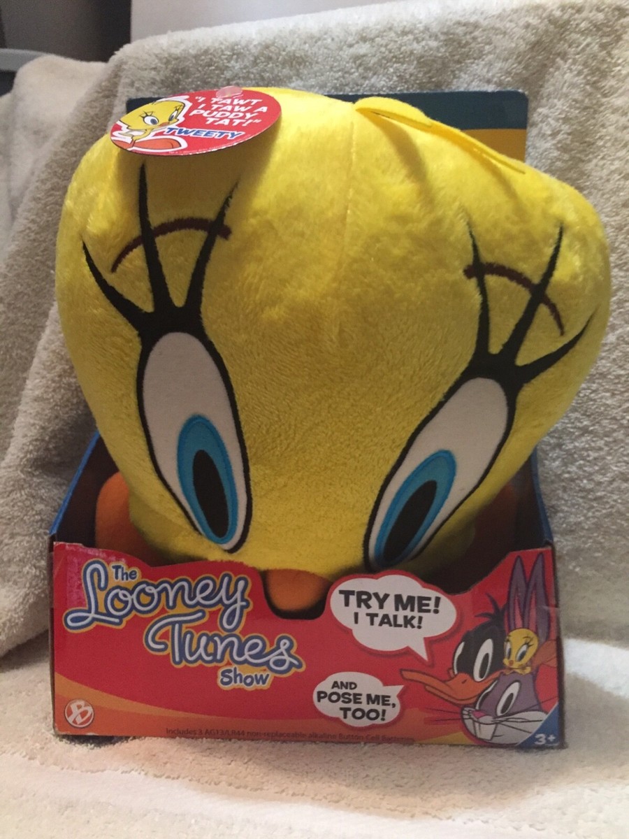 Looney Tunes Show Talking Plush Tweety- 2012 (RARE) TESTED | eBay