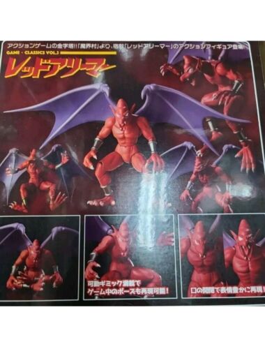 Ghosts 'n Goblins FIGURA DE ACCIÓN JUEGO CLÁSICOS Figura Diablo Demonio Rojo - Imagen 2 de 2