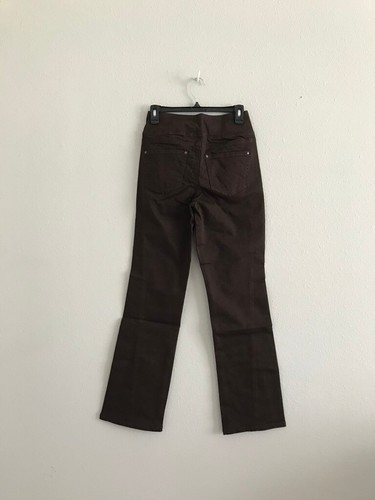 Belle by Kim Gravel Primabelle Twill Boot Cut Jean -Walnut (Sz Reg 4) a654870 - - Picture 5 of 7