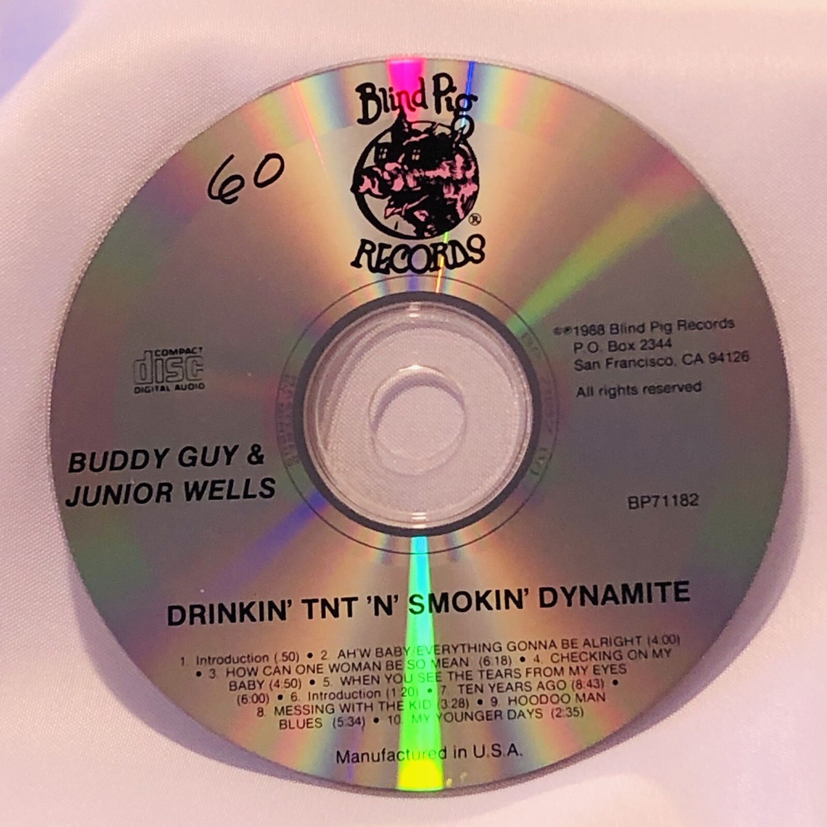 BUDDY GUY & JUNIOR WELLS / DRINKIN' TNT〜 Buddy Guy & Junior Wells With Bill Wyman & Pinetop Perkins