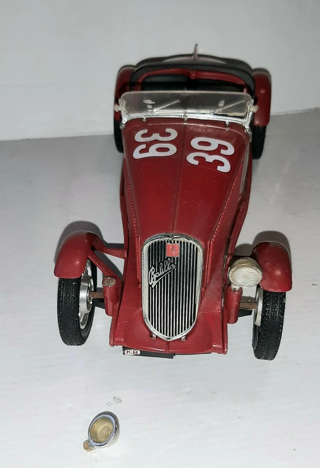 FIAT 508 COPPA D'ORO POLISTIL SCALA 1/14 NO BOX 2°SCELTA - Immagine 3 di 4
