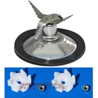 4-Serrated Blade & Clutch Gears For Braun Blender MX2000 & MX2050 4184-625