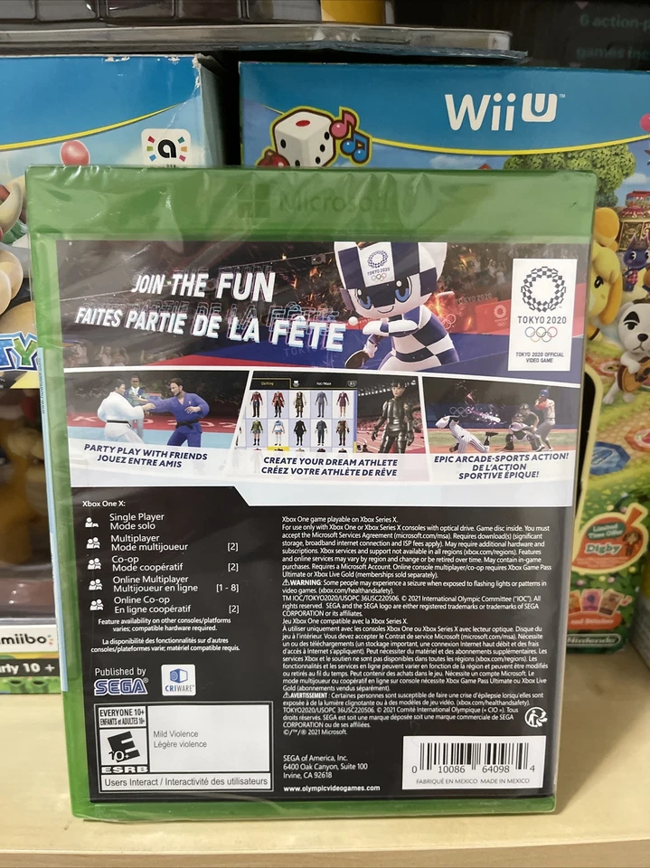 Tokyo 2020 Olympic Games - Xbox One/Series X Brand New Factory Sealed - Image 2 of 2