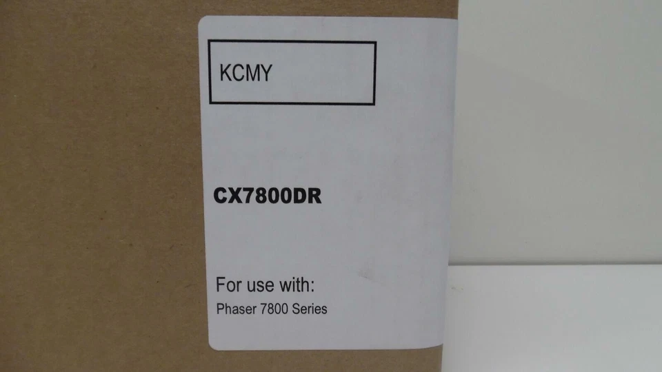 Genuine Generic KCMY Xerox Compatible High Yield Toner Cartridge - CX7800DR - Image 4 of 4