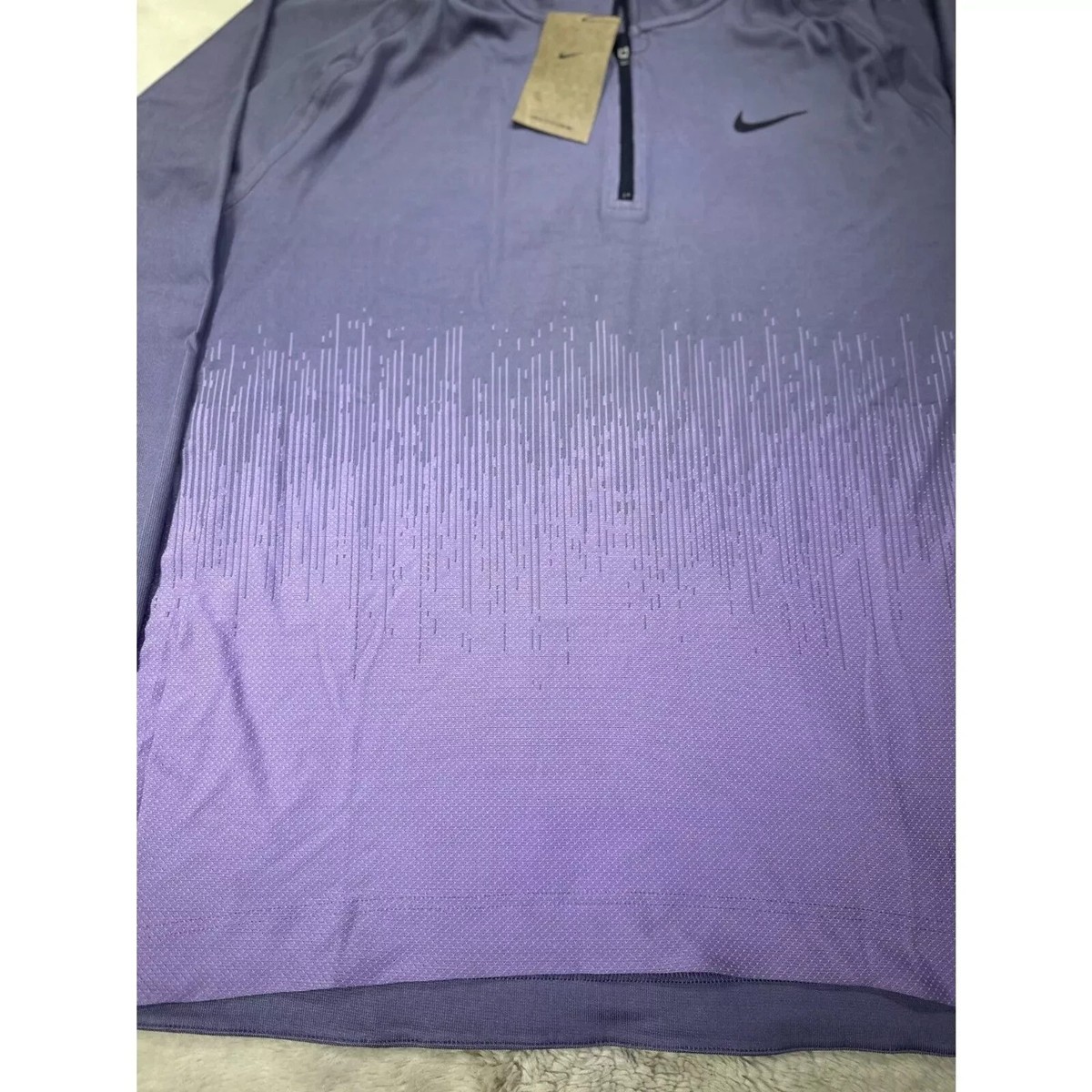Nike Tour Men's Dri-FIT ADV 1/2-Zip Golf Top Jerse Size XL