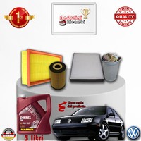 Inspektionskit Filter + ÖL VW Bora 1.9 Tdi 110KW 150CV Von 2001-> 2005