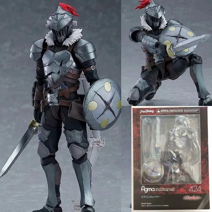 Anime Goblin Slayer Action Figure Toys Figma 424# Model PVC