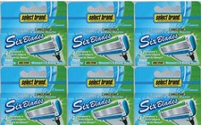 Select Brand Women Razor Six Blades 4CT - 6 PACK