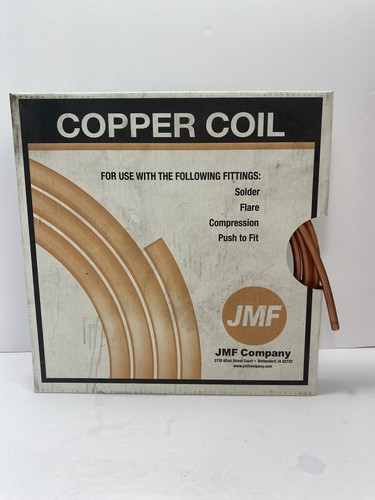 JMF Company 3/8 in. ID X 10 โ Long Copper Type UT / 1/4 in. ID X 10 โ Type UT
