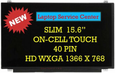 15.6" Touchscreen LCD Replacement For Dell Inspiron Laptops - Glossy LED Display