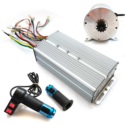 72V 3000W BLDC Motor Kit With Brushless Controller For Electric Scooter Go Kart