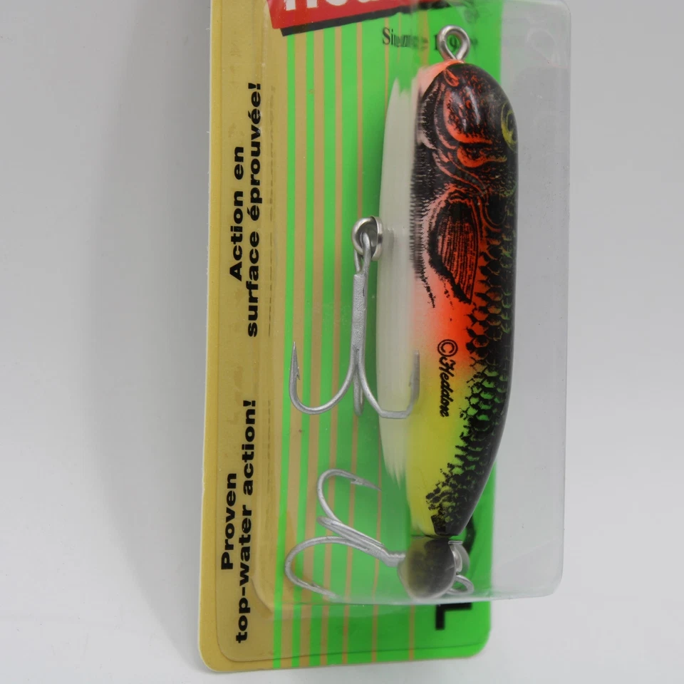Señuelo de pesca Heddon Tiny Torpedo X0361LC natural percha superior NOS 2-1/2 pulgadas Foto 2 de 4
