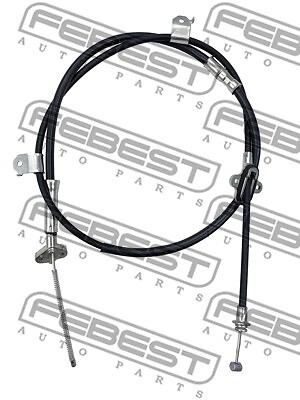 0199-BCASV50LH FEBEST Cable, parking brake for LEXUS,TOYOTA,TOYOTA (GAC)