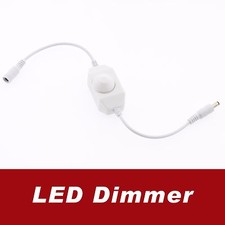 12V 24V 5A Switch Dimmer Adjustable Control Single Color LED Strip Light