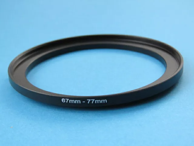 67mm to 77mm filter adapter