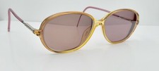 Vintage Safilo 5719 Brown Oval Sunglasses Italy FRAMES ONLY