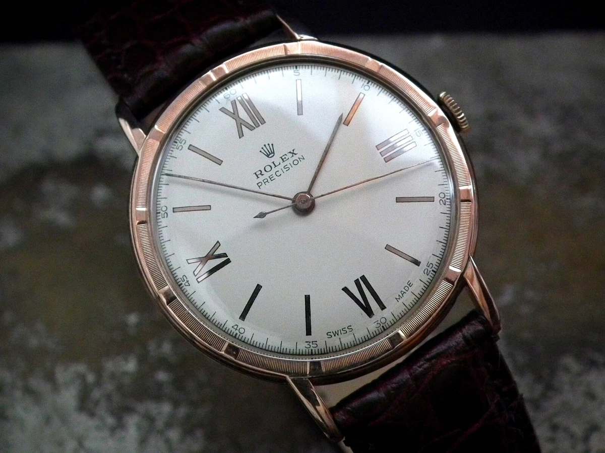 Vintage rose cheap gold rolex