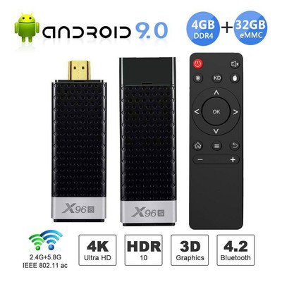 X96s Tv Stick Amlogic S905y2 Ddr4 4gb 32gb Android 9 0 Tv Box X96s Mini Pc 5g Ebay