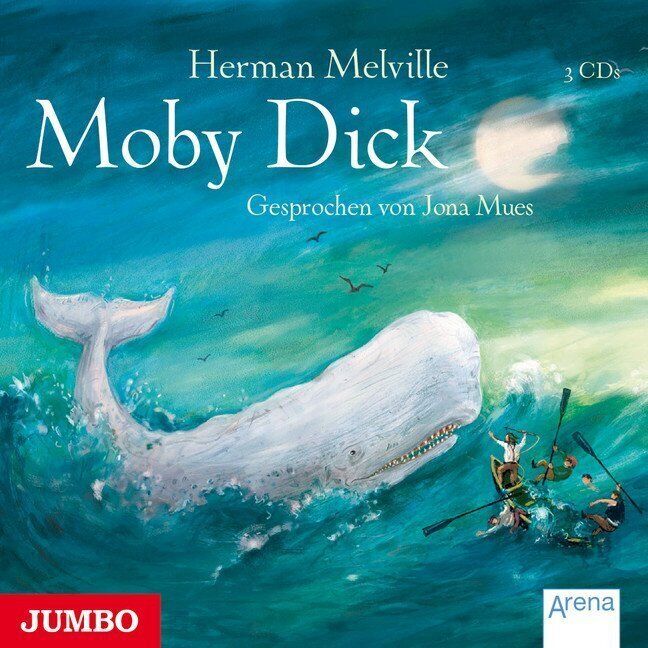 Thumbnail - Moby Dick, 3 Audio-cds | Herman Melville | Audio-cd | 219 Min. |