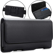 iPhone 15 Pro 14 Pro 13 16 Pro XR Cell Phone Belt Clip Holder Holster Case Pouch