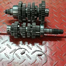 96-03 KAWASAKI NINJA ZX7R TRANSMISSION / GEARBOX SHAFTS AND GEARS # 13127-1244