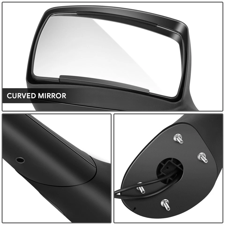 Espejo retrovisor capó señal de giro secuencial LED cromado para Peterbilt 579 2022-2025 Foto 3 de 4