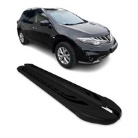 Trittbretter Seitenschweller Seitenbretter FüR Nissan Murano 2008-14 Alu Schwarz
