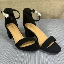 TOP Moda Darcie-1 Ankle Strap High Block Heel Sandal, Non-slip  Any Occasion 7.5