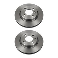 2 Bremsscheiben Vorderachse BelüFtet Ø 64 Mm 22 Mm Valeo FüR U.A. Mini