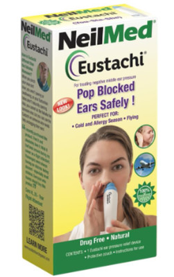 NeilMed Eustachi-Eustachian Tube Exercise-Pop Blocked Ears Safely. Helps Relieve