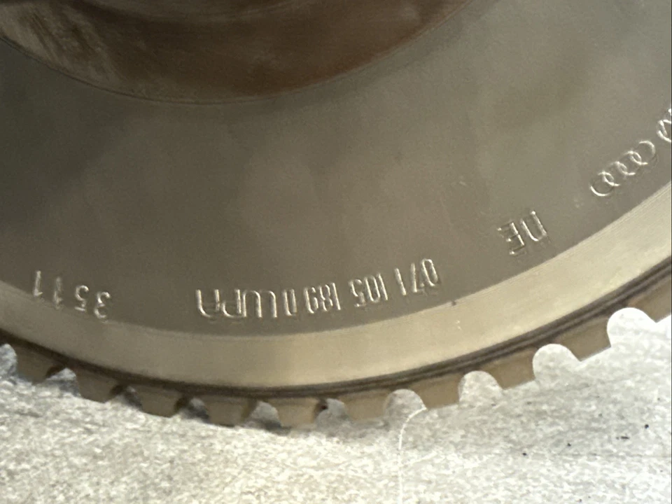 Volkswagen Passat 2012-2014 cigüeñal 3,6 L 071105189D OEM 🔥🚗 03hn CDV Foto 2 de 4