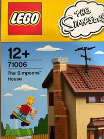 Lego 71006 Simpsons The Simpsons House 2523pcs Ages for 12+ Sealed Box