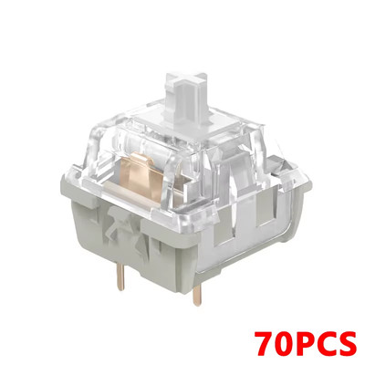 Kbdiy Kang White V3 Switches for DIY Aula F87 Mechanical Keyboard Linear Switch