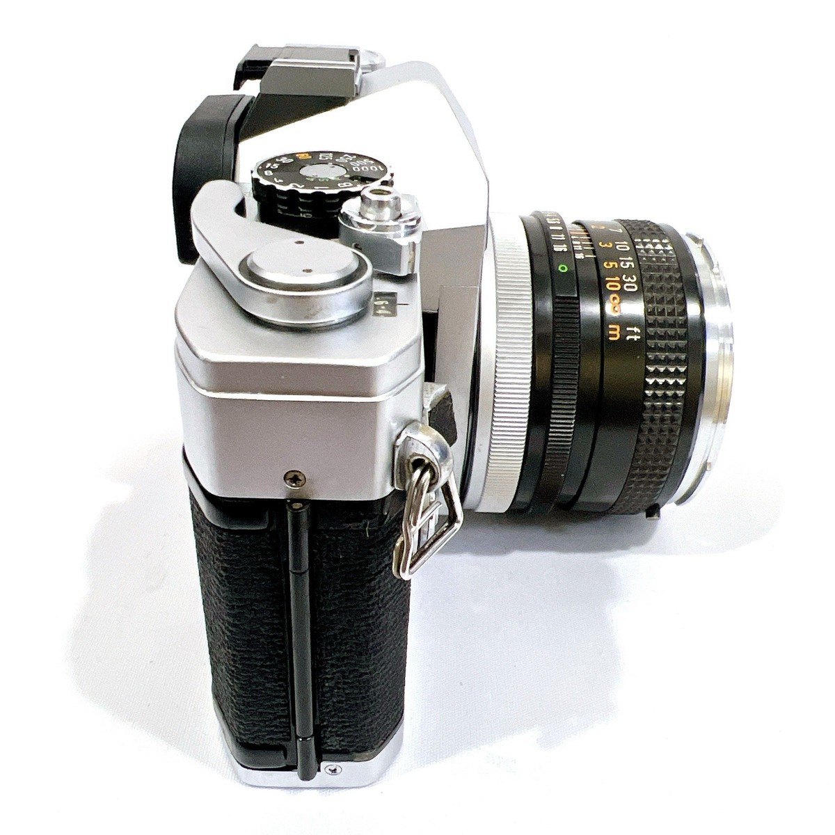 EXC+5 ] Canon FTb QL Silver / MF Lens FD 50mm f1.8 @ CS