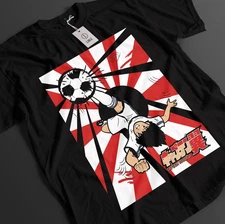 Captain Tsubasa Shirt Hyuga Tshirt Wakabayashi T-Shirt Misugi Soccer Anime Tee