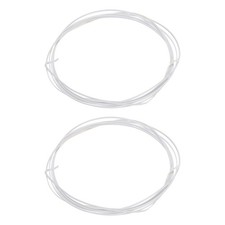 2 x Plastic Binding Purfling Strip 1650x1x0.5mm for Guitar White