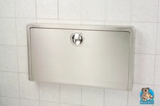 Koala Bear Kare KB110-SSWM Wall Mounted Changing Table - Stainless Steel