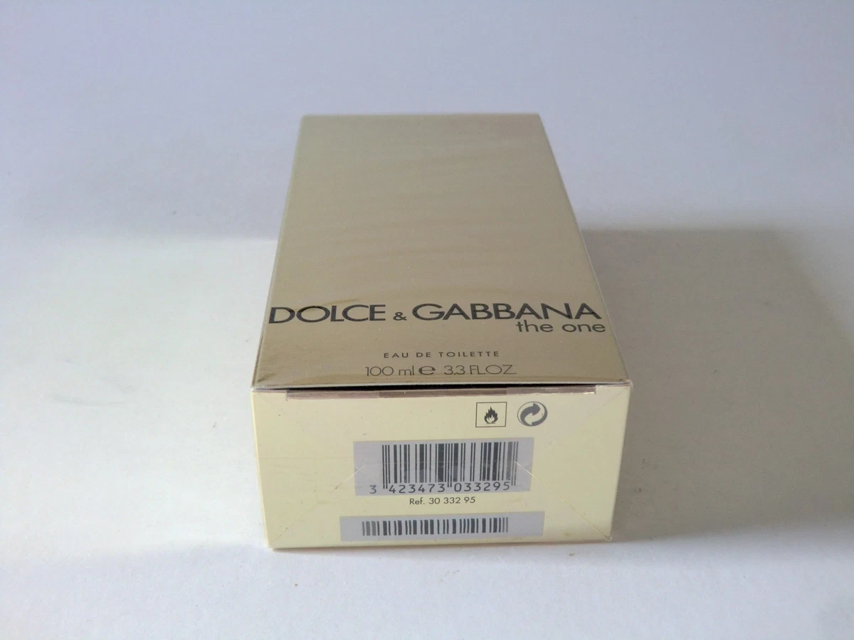 Dolce & Gabbana D&G The One For Women EDT Nat Spray 100ml - 3.3 Oz BNIB OVP