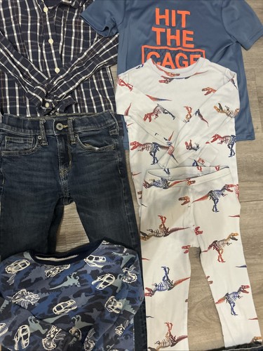 Boys Clothing Lot, Size 6, 12 Items, Place, Gap, Carter’s, Old Navy, Coat - Picture 17 of 19