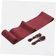 Steering Wheel Cover Suede Leather , DIY Hand Sewn, Suitable for Both Men and