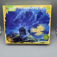 Vintage 1995 Goosebumps Ghost Beach 22 100 Piece Jigsaw Puzzle Complete