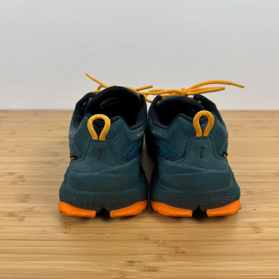 ALTRA 男式 Olympus 5 Trail 跑鞋深青色橙色 Vibram Megagrip 12 — 第 4/4 张图片