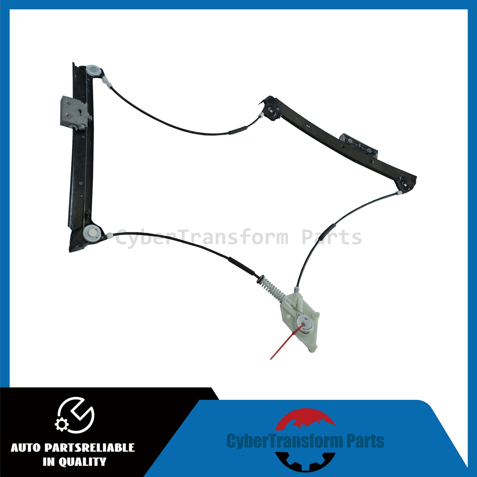 Fits 04-18 Bentley Continental GT Coupe 3W0837401J Front Left Window Regulator