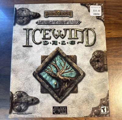 Icewind Dale Windows Big Box Sealed - PC CD-ROM Game  Complete In Box D&D