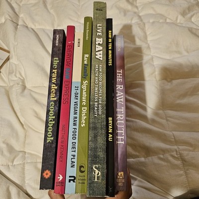 Raw Vegan Book Bundle, 7 Books