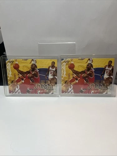 Michael Jordan 97/98 Fleer Card #23 (2x Lot)