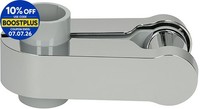 Aqualisa Pinch Grip Shower Head Handset Holder 25mm Chrome & Grey Modern 910314